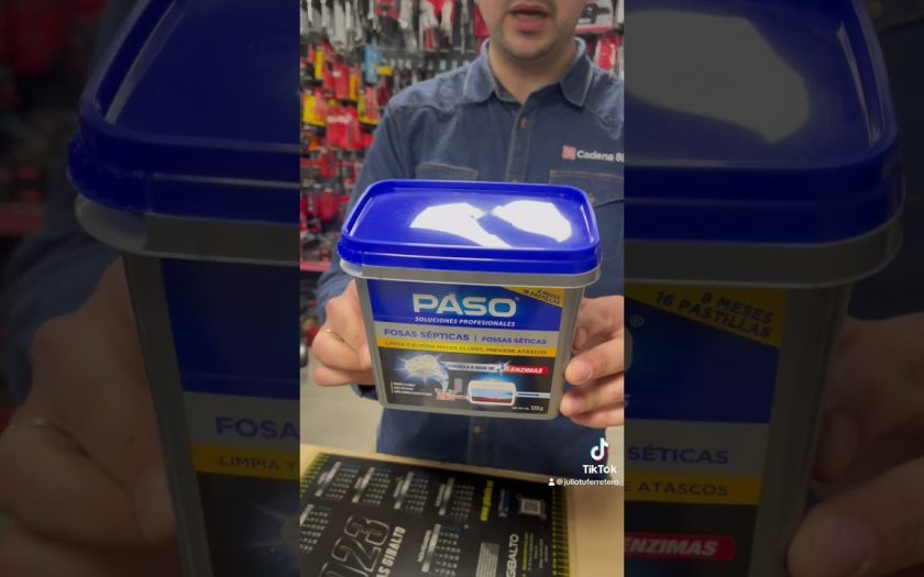 mantenimiento de tuberías con bacterias activas